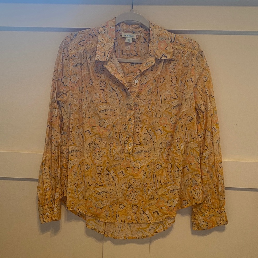 Sundance Multicolor Paisley Shirt